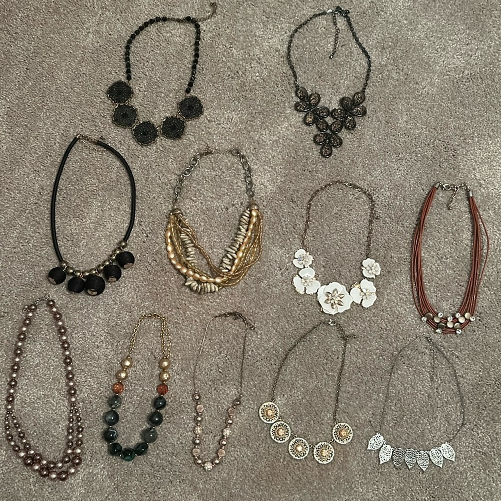 Vintage fashion necklaces